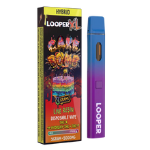 Load image into Gallery viewer, Looper XL THC Disposable 3 grams Live Resin Vapes