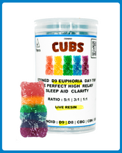 Load image into Gallery viewer, THC Gummies Candy Canna Cubs (CBD, CBG, CBN, D8, D9)
