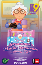 Load image into Gallery viewer, Delta-9 THC Grandma&#39;s Magic Brownie Edibles D9-HI 300mg
