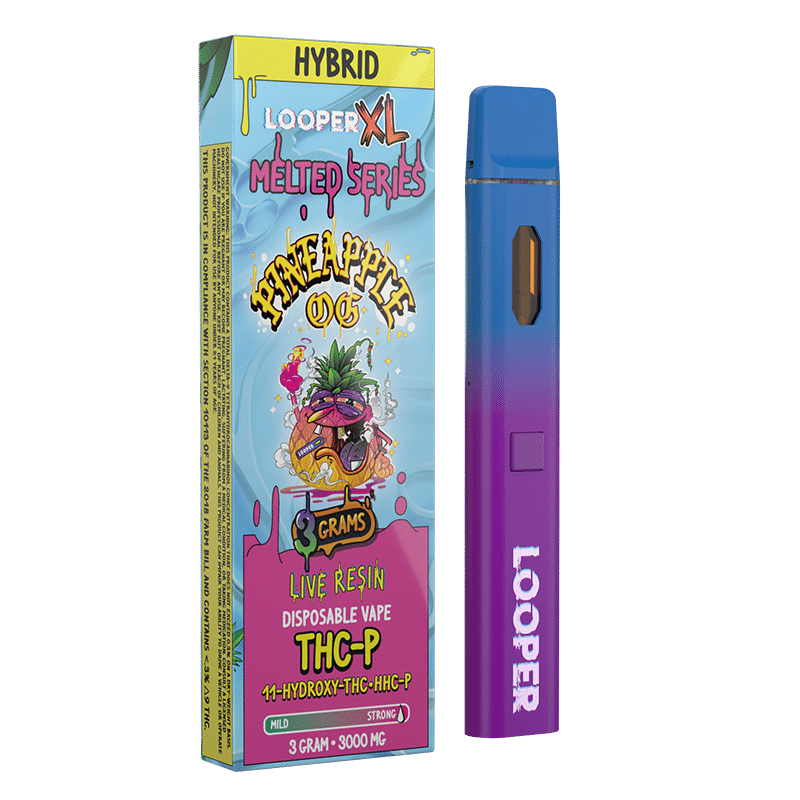 Looper XL THC Disposable 3 grams Live Resin Vapes