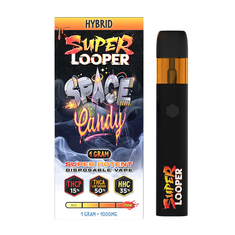 THCa Super Looper THC Disposable 1 grams Live Resin Vapes – Coastal Clarity