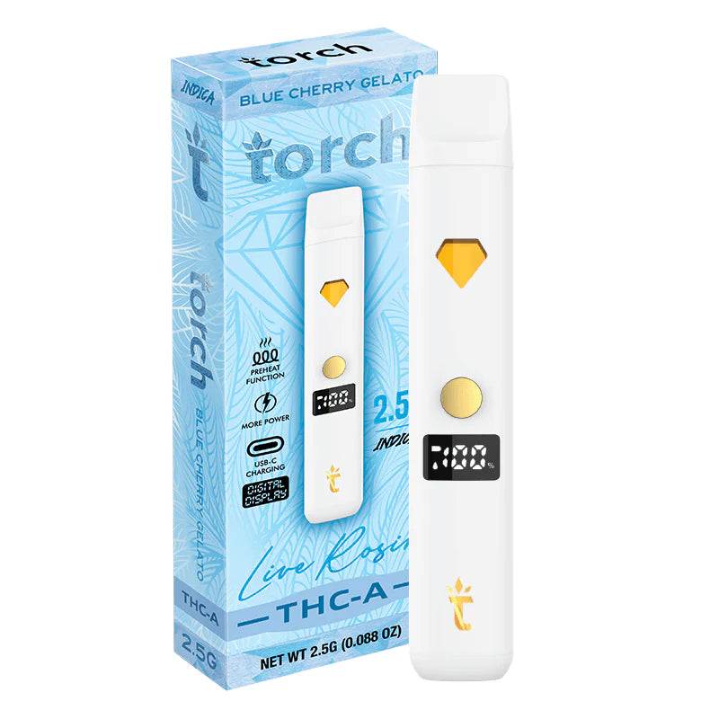 Torch Live Rosin THCA Disposable 2.5 gram 5 gram