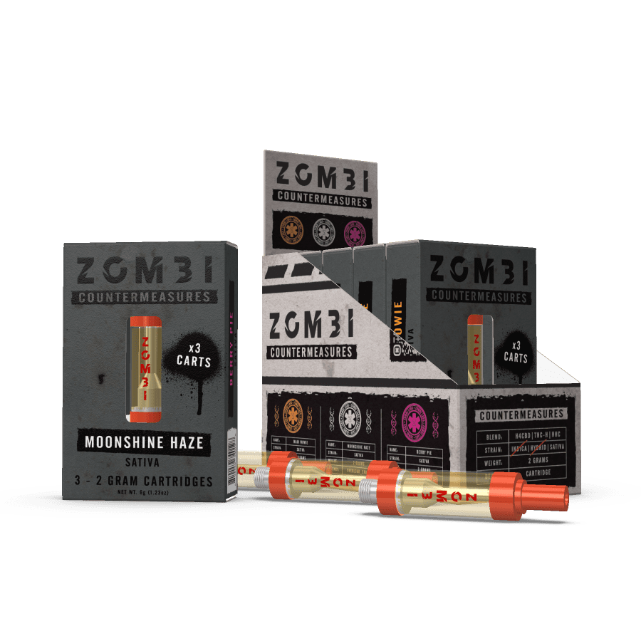 Zombi THC 3-2 gram Carts Countrmeasures