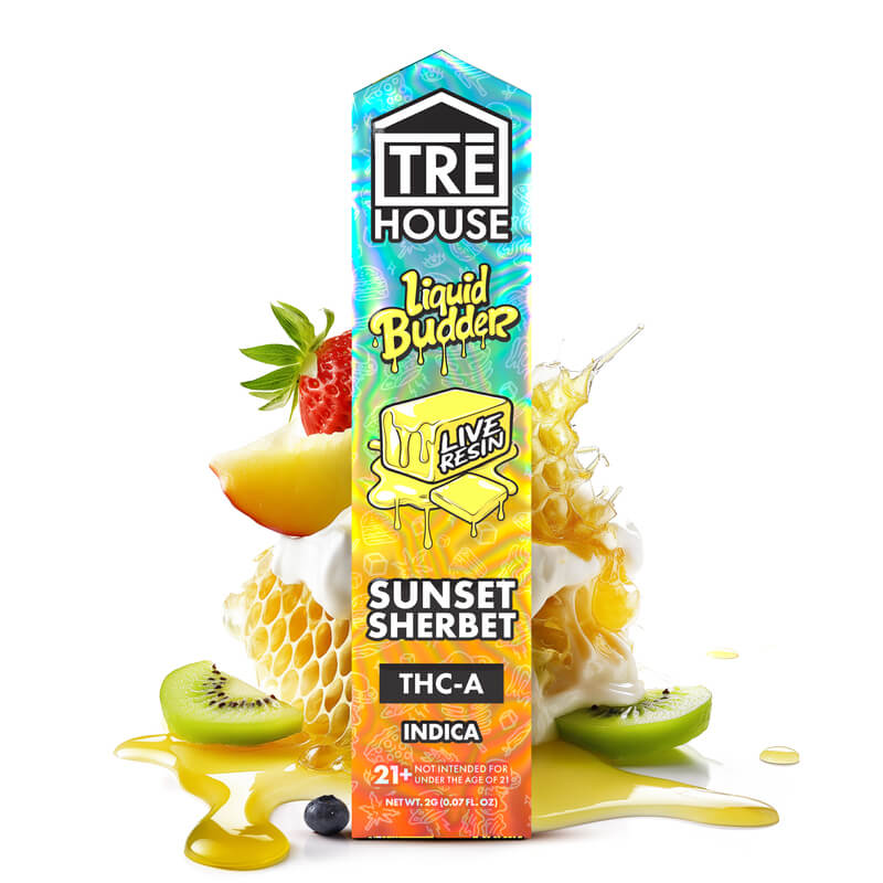 THC-A Live Resin Liquid Budder Vape Pen Tre House