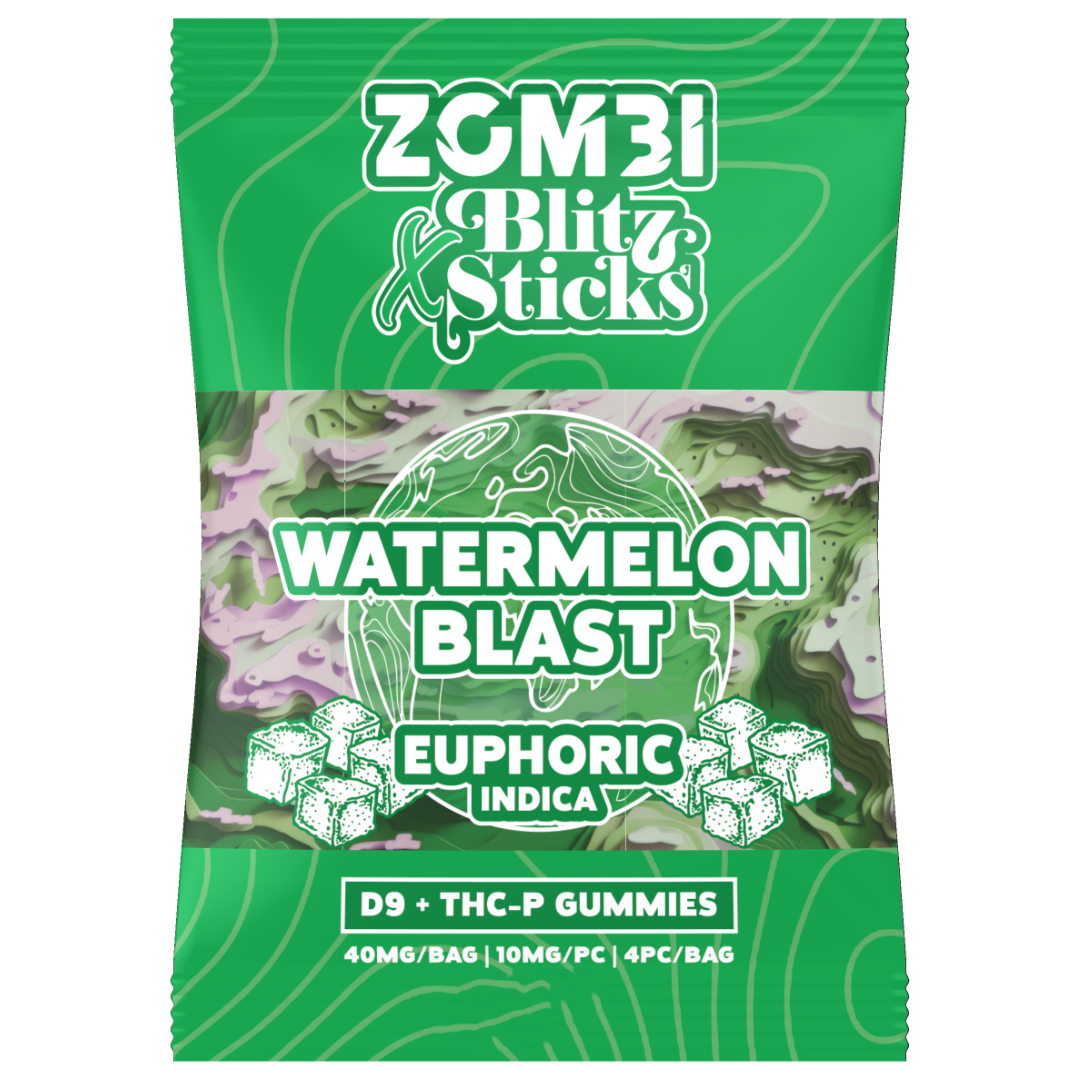 THC Gummies Zombi x Blitz Sticks